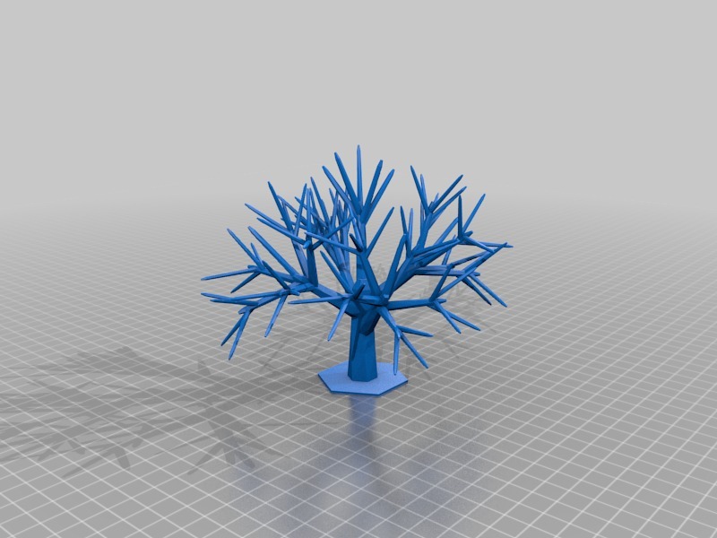 树3D打印模型