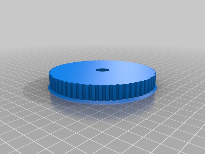 我的自定义参数滑轮3D打印模型