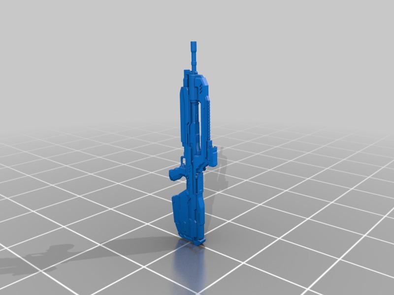 步枪3D打印模型