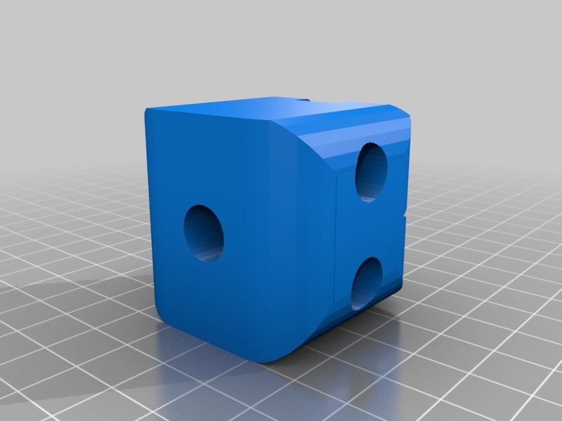 我定制的立方体3D打印模型