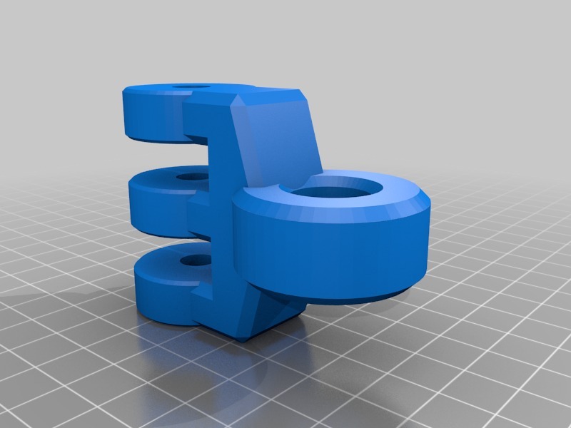 我的定制滑轮3D打印模型