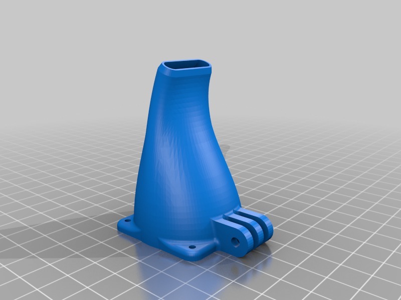 打印的风扇冷却系统3D打印模型