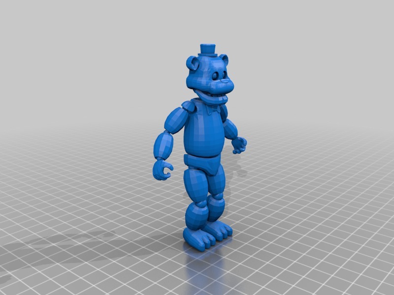 玩具熊的五夜后宫 Freddy Fazbear3D打印模型