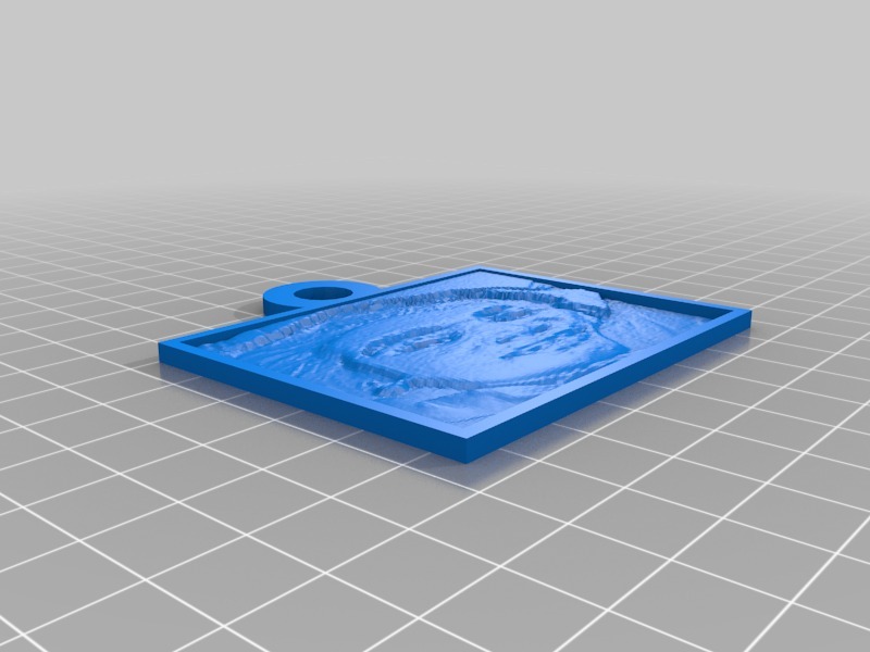 我的自定义Lithophane3D打印模型