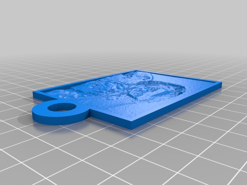 我的自定义Lithophane3D打印模型