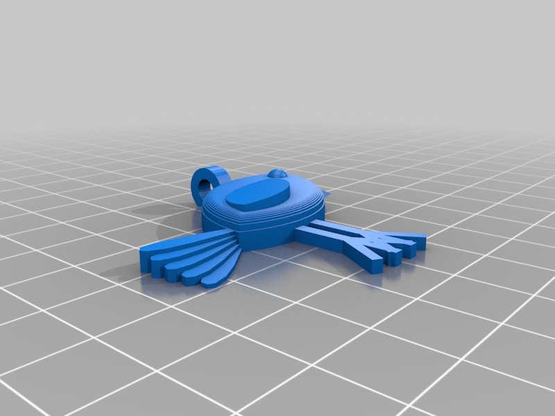 我对定制鸟3D打印模型