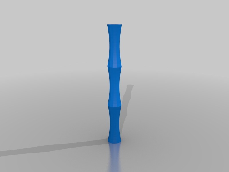 竹3D打印模型