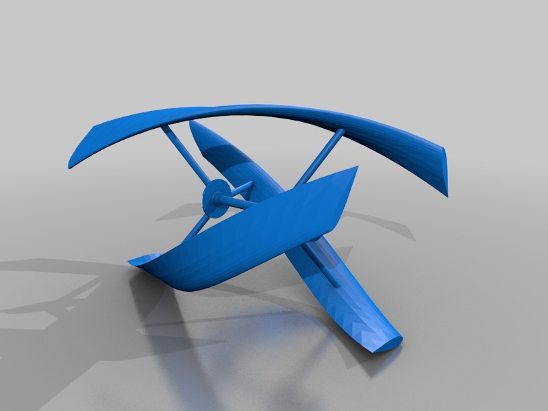 UGE VisionAIR3垂直轴风力发电机3D打印模型