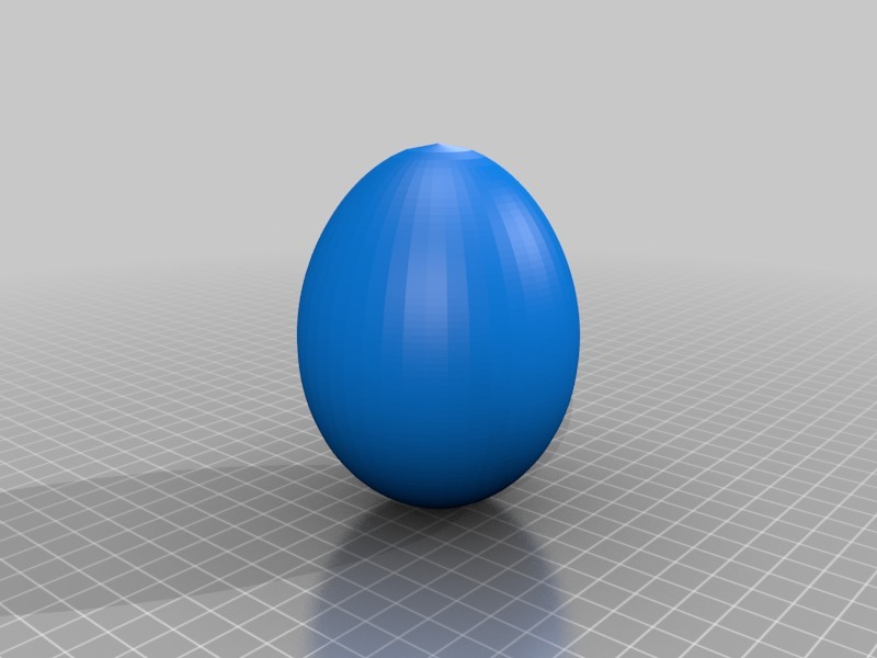 蛋3D打印模型