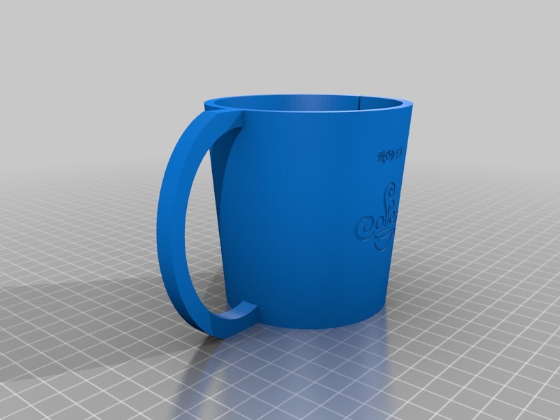 咖啡杯3D打印模型