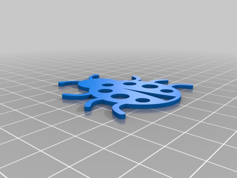 瓢虫3D打印模型