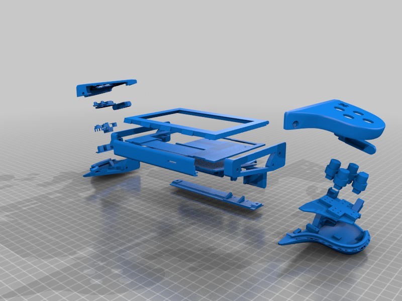 少年Pi的便携式机器3D打印模型