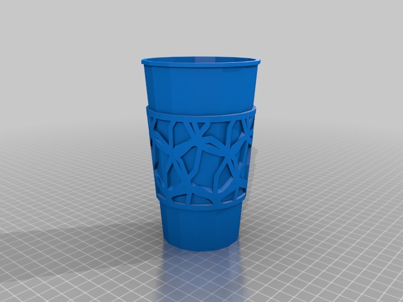 艺术茶杯咖啡杯3D打印模型