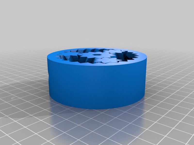 齿轮组合3D打印模型