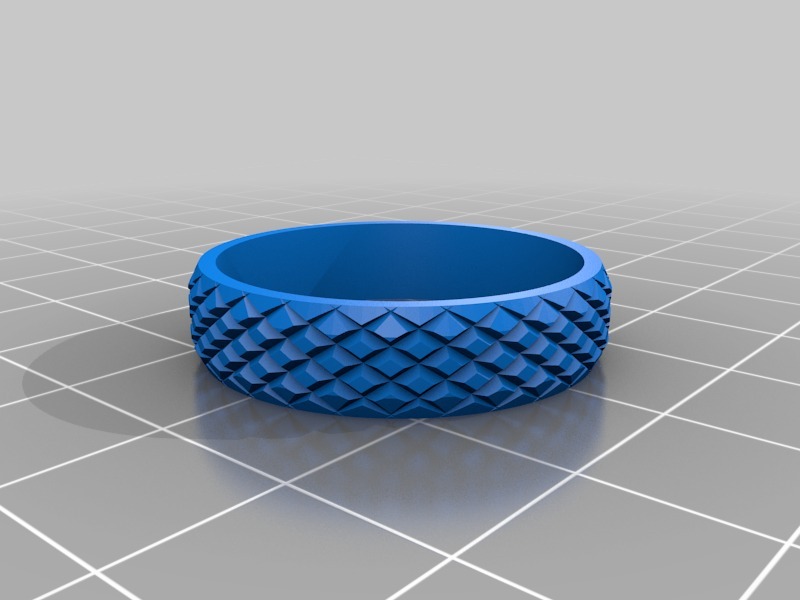 戒指微调环3D打印模型