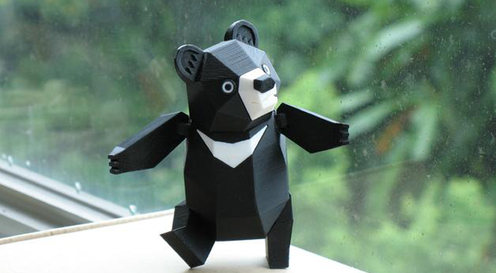 台湾黑熊-能跳舞、会卖萌，我就是最萌哒熊宝宝