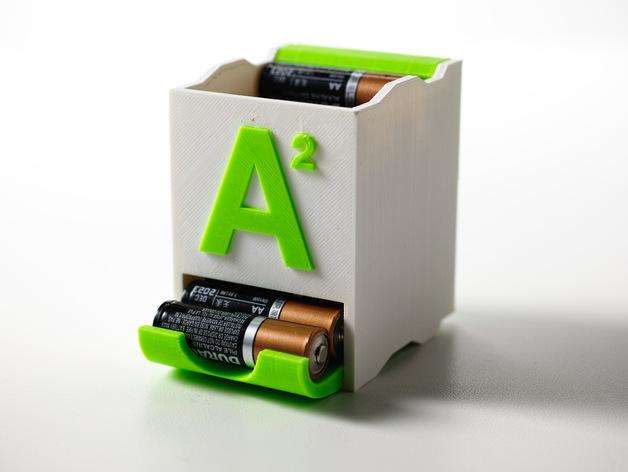 3D打印电池收纳盒-环保美观还可以自己DIY