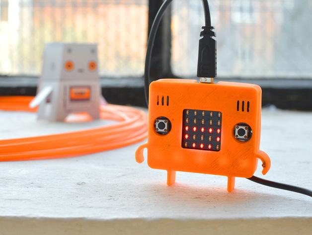 3D打印机器人小方-会说话的小方 用声音陪伴你
