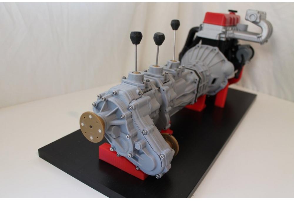 丰田汽车分动箱-精密的分动箱也可以3D打印
