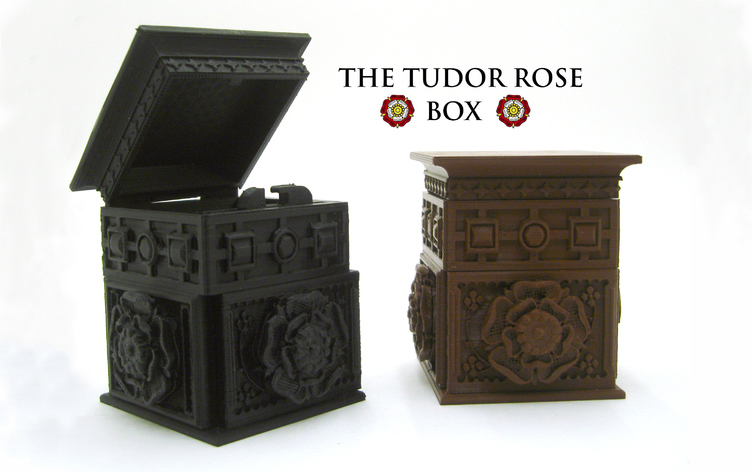 都铎玫瑰宝箱-精致繁复的宫廷玫瑰雕刻，仿佛带着人又回到了那个玫瑰王国