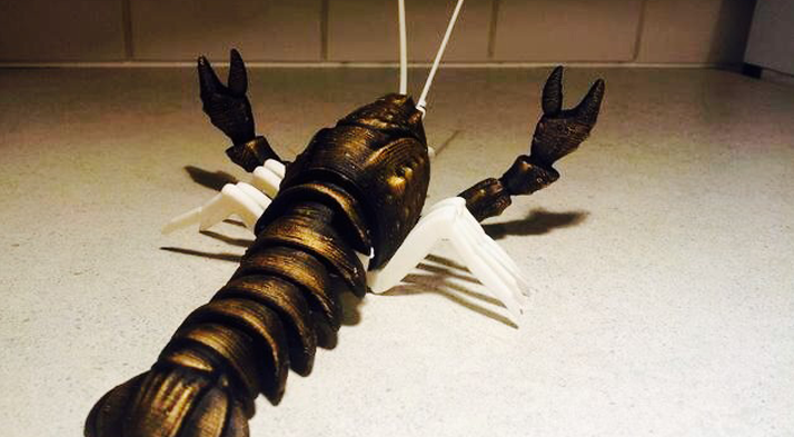 3D打印小龙虾-又到了吃小龙虾的季节啦~