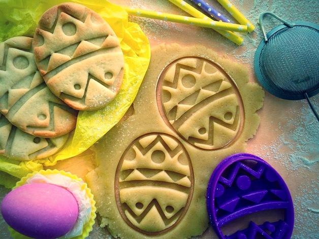 复活节彩蛋饼干-Happy Easter Holiday！
