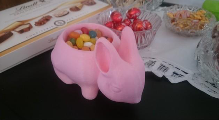 3D打印兔子糖果盒-可爱的兔子，甜蜜的日子