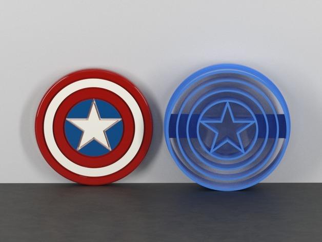 Captain America's Shield-勇气 真理和正义