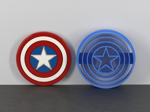 Captain America's Shield-勇气 真理和正义
