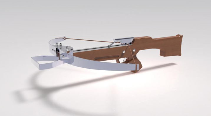 3D打印弓弩玩具-胸有成竹 箭无虚发