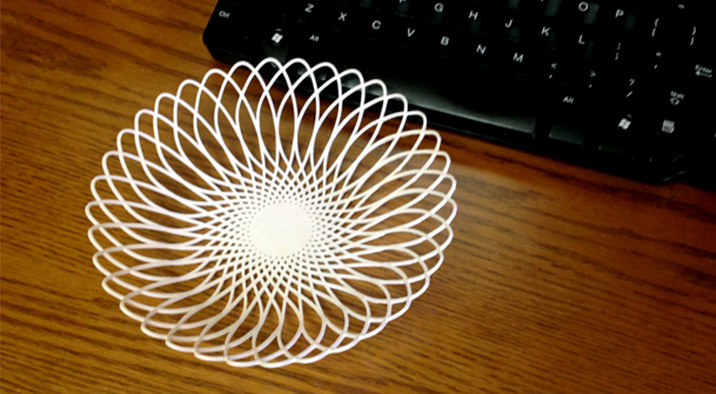 3D打印艺术果盘-厨房里的艺术家