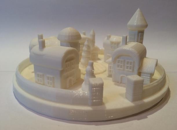 3D打印巧克力精灵屋-童年的糖果屋