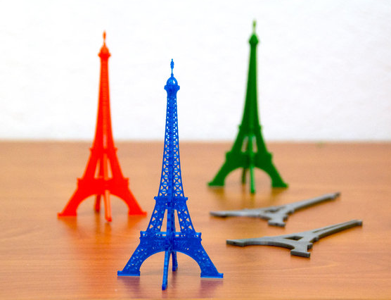 拼接埃菲尔铁塔-3D打印带你游遍世界