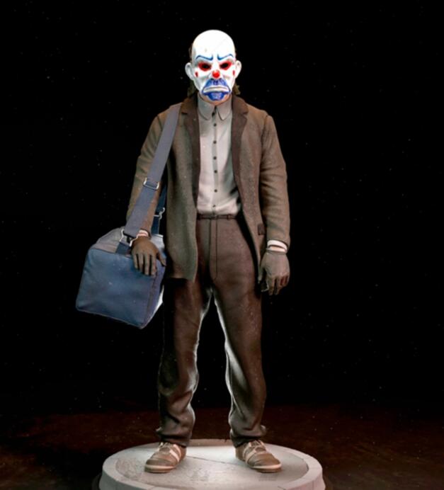 哥谭银行小丑3D打印模型
