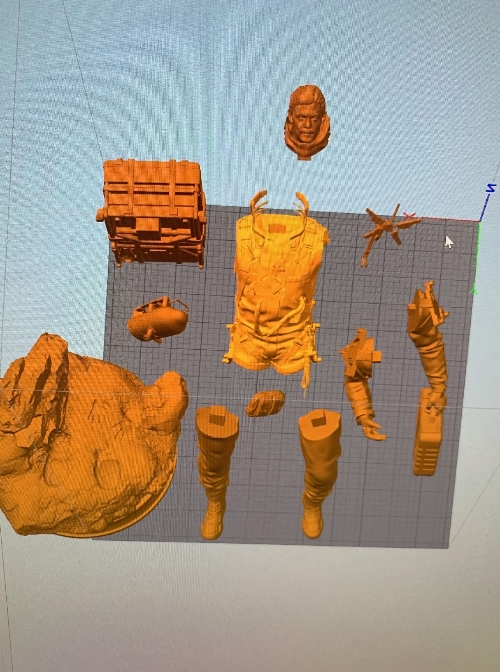 死亡搁浅 山姆3D打印模型