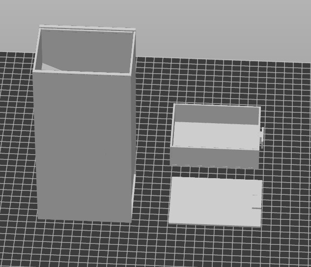 鸟食盒3D打印模型