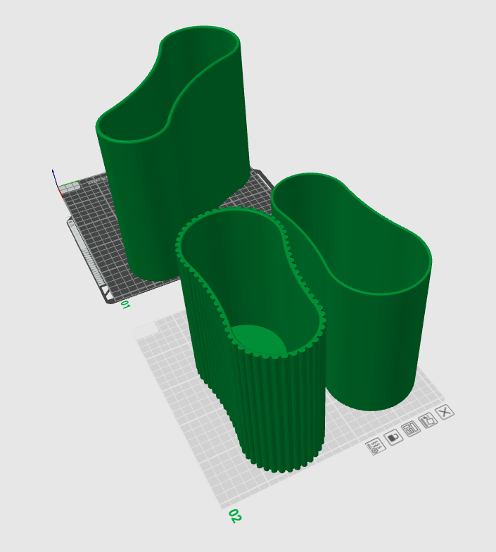郁金香花瓶3D打印模型