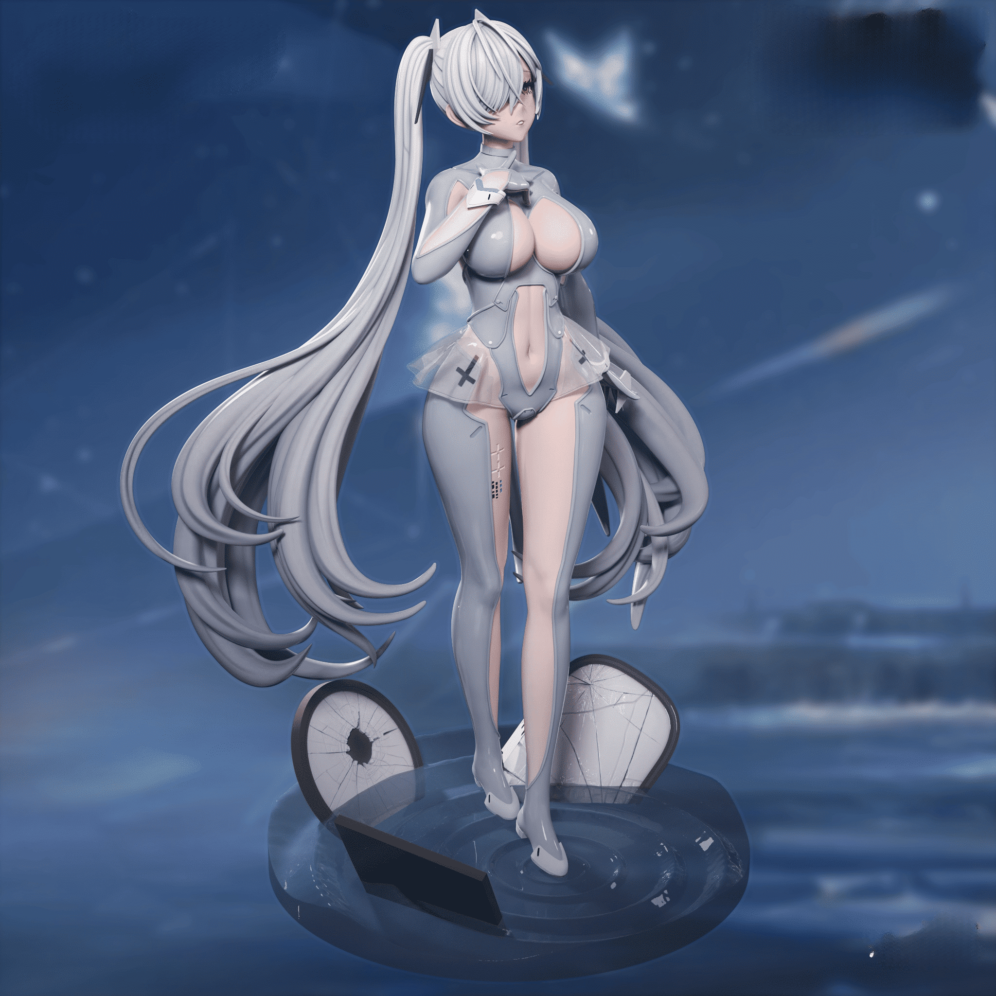 胜利女神 妮姬 灰姑娘3D打印模型