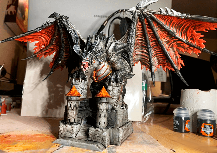 魔兽世界 死亡之翼3D打印模型