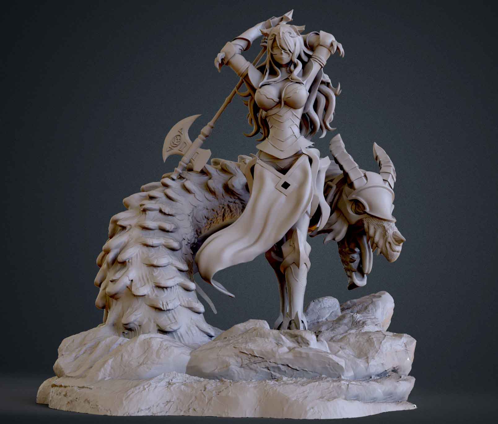 火焰纹章 卡米拉3D打印模型