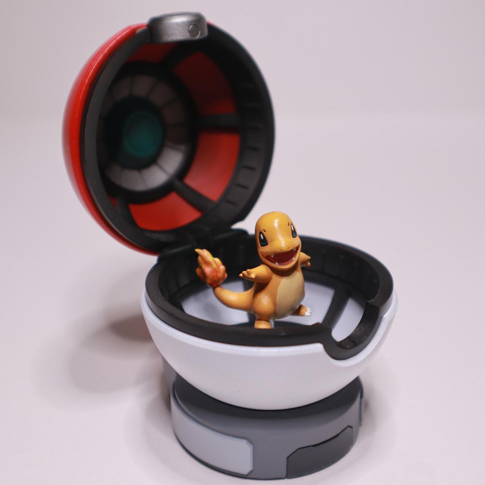 精灵球 小火龙3D打印模型