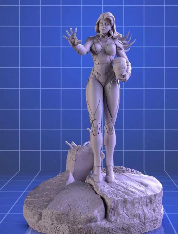 女钢铁侠3D打印模型