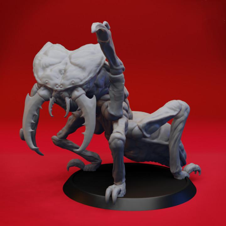 末日变异甲虫怪物3D打印模型