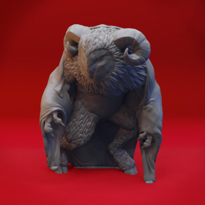 末日变异猫头鹰怪物3D打印模型
