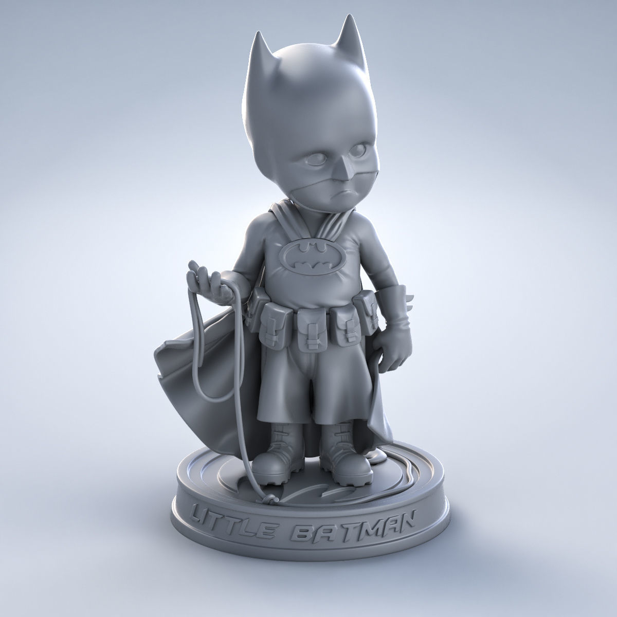 小蝙蝠侠3D打印模型