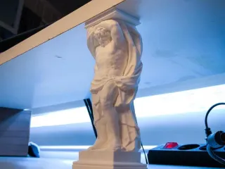 Altas大力士石柱3D打印模型