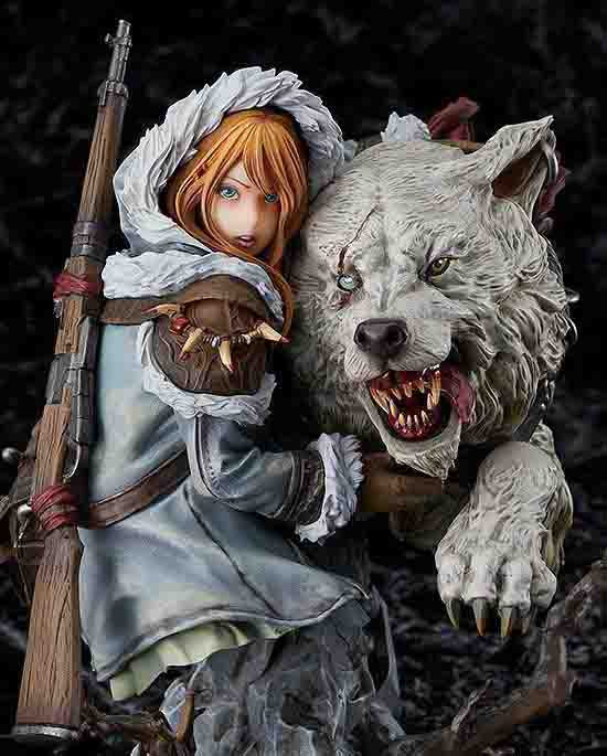 北领奇谭 Wolf Girl  狼和少女 雕像3D打印模型