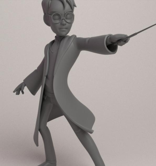 哈利波特3D打印模型