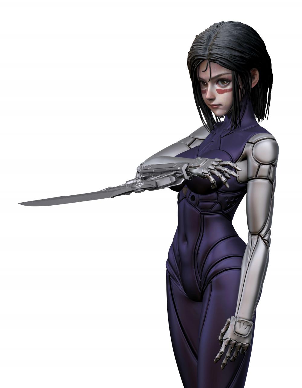 Alita 阿丽塔3D打印模型