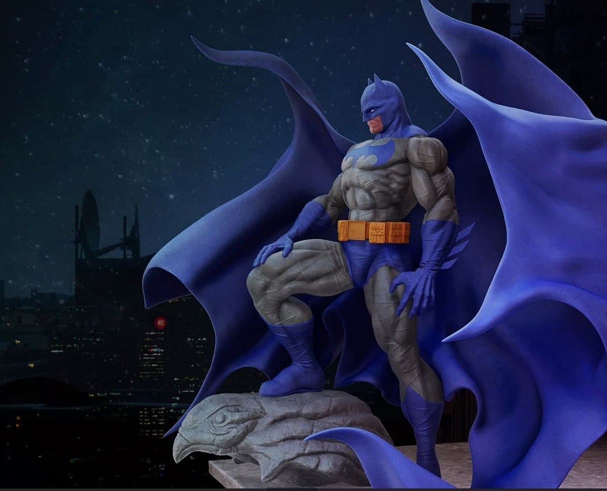 独家版本 蝙蝠侠3D打印模型